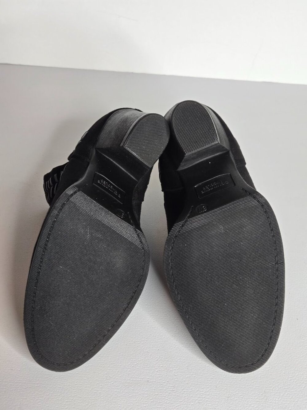 Dominique Nicole Black Booties Sz 8W - Picture 7 of 10